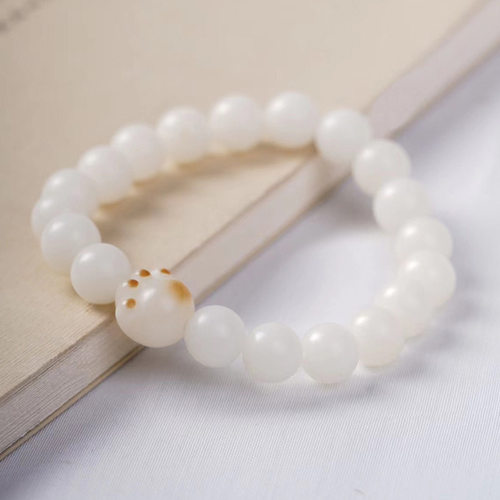 白玉菩提DIY炭烧喵爪款手