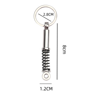 爆款 创意金属改装 避震器模型挂件解压神器汽车减震器钥匙扣