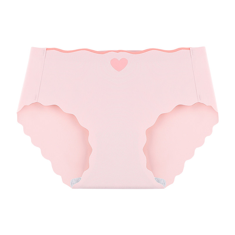 4条装梦芭蒂无痕冰丝内裤平角秋冬薄款低腰纯棉裆少女生南顾花间