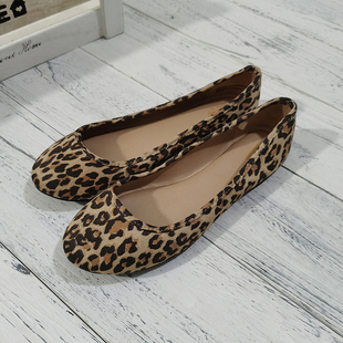 T2006清仓瑕疵清仓 女鞋 外贸浅口简约休闲平跟单鞋 软底女舒适大码