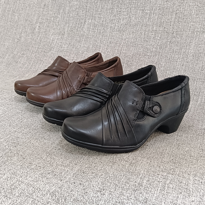 牛皮妈妈鞋外贸舒适工作鞋