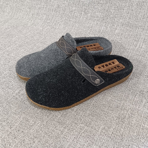 外贸di球2023休闲包头拖舒适室内外穿拖鞋大码女鞋软木半拖 T2949