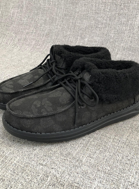 外贸冬季加绒保暖雪地靴棉靴棉鞋女鞋大码女靴短靴 F4057