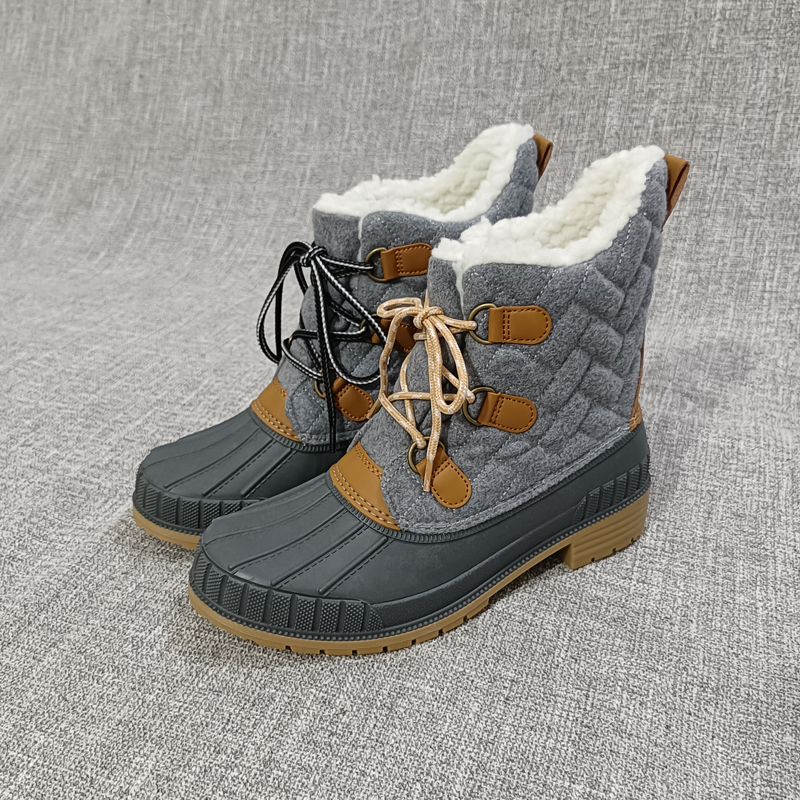 外贸棉靴冬季雪地靴保暖