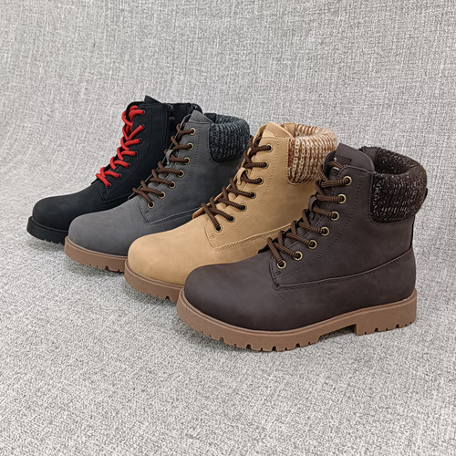 大码马丁靴女靴外贸短靴