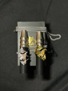 私人定制礼盒装 阿尔法赫嘴不锈钢便携式烟嘴shisha 阿拉伯水烟嘴