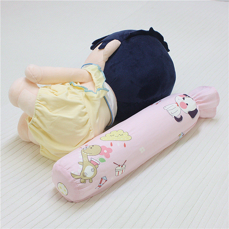 新生儿侧睡小号纯棉靠枕安抚抱枕