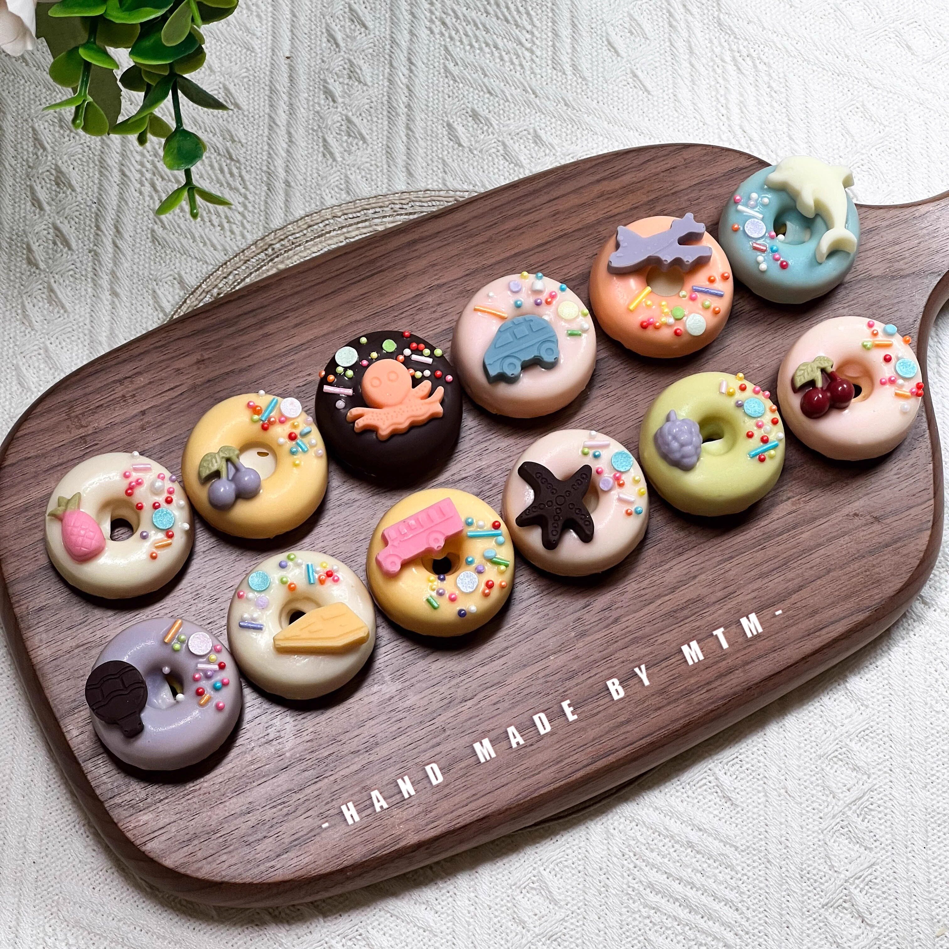 无添加卡通mini迷你甜甜圈水果海洋小汽车蛋糕低糖甜品零食包邮