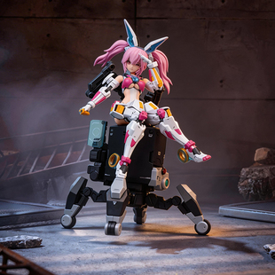 京东当天发 核能矩阵素体天眼跃兔机娘拼装玩具模型装甲少女手办