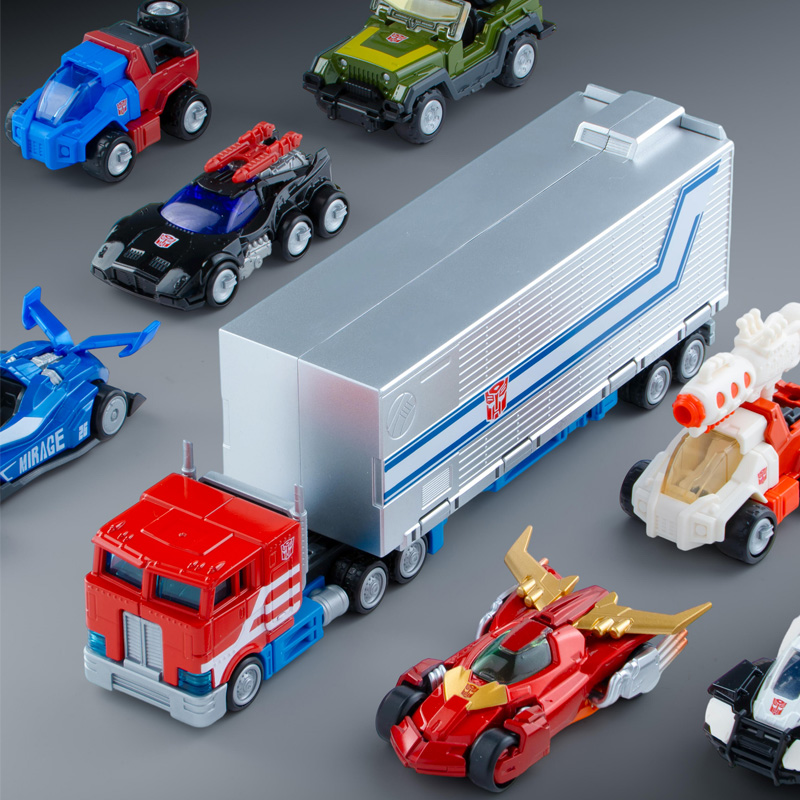 擎天柱变形金刚玩具车盲盒