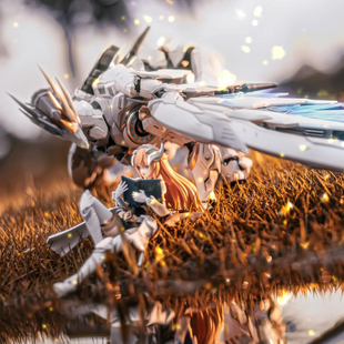 当天发货 塑灵模玩白昼流星拼装玩具模型朵恩龙骑士机娘手办男孩