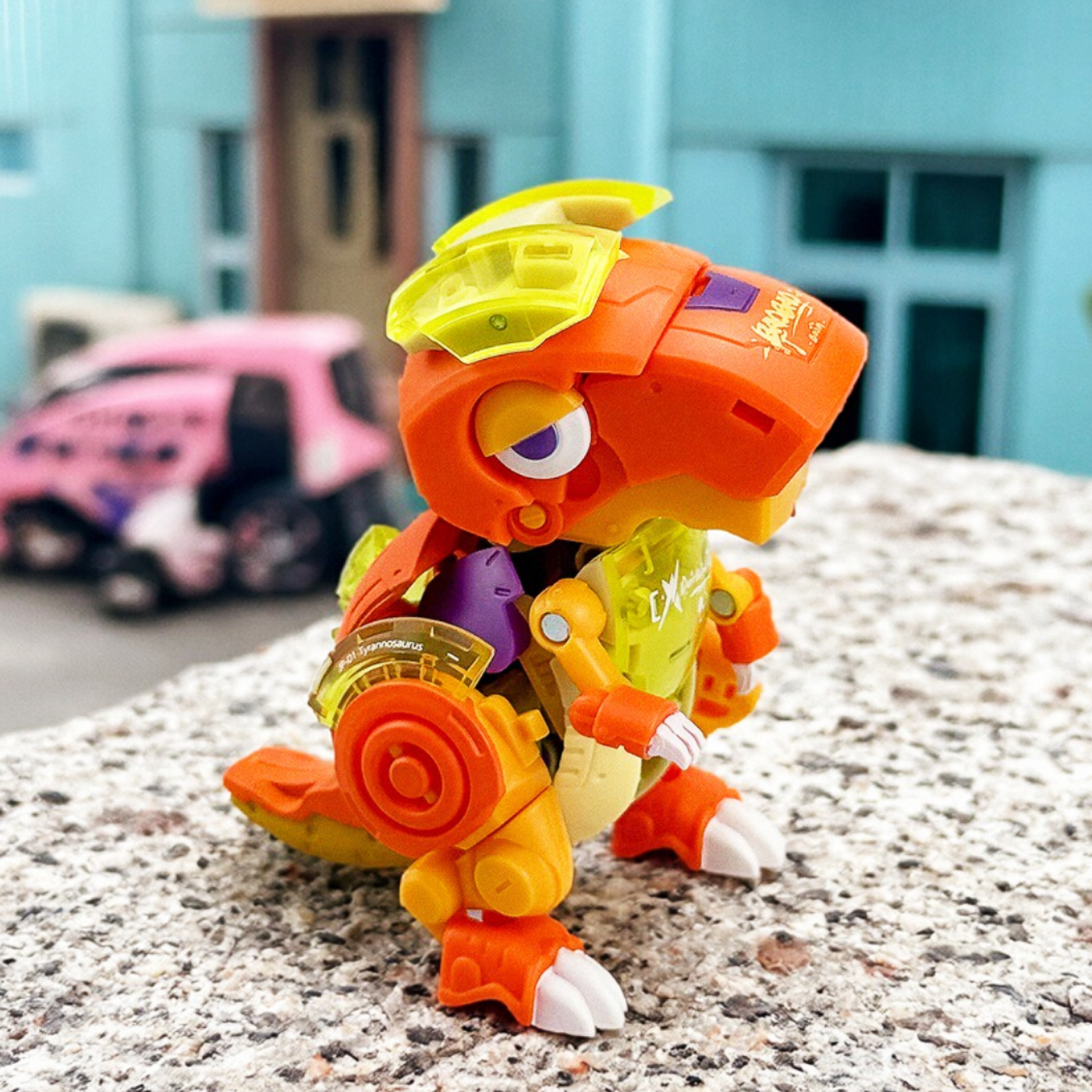 原子盒浓眉暴暴恐龙玩具模型