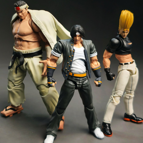 拳皇98二阶堂红丸玩具模型