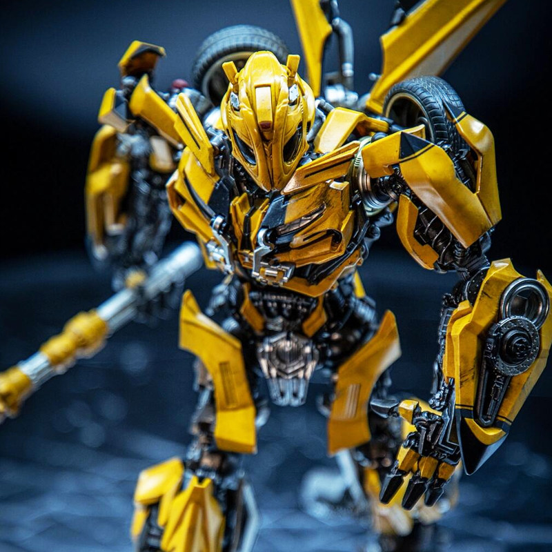 现货 正版变形金刚5最后的骑士大黄蜂手办玩具商场同款模型男孩