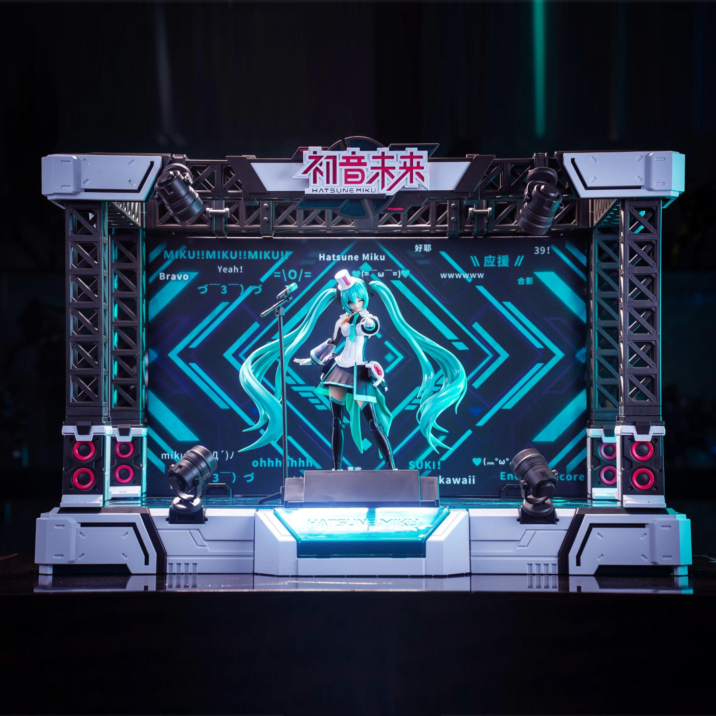 奇迹版初音未来拼装玩具模型