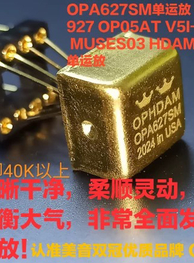 美音双冠 OPHDAM OPA627SM单运升AMP9927  V5I-S SS3601 MUSES03