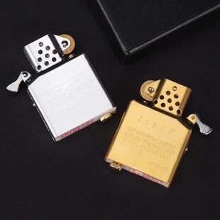 ZORRO佐罗二代弹珠机芯902 BRASS机型通用煤油打火机内胆配件