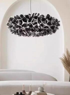 意大利客厅餐厅吊灯设计师法式书房卧室吸顶灯艺术花瓣心形装饰灯