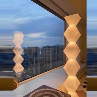 意大利设计师款客厅落地灯沙发旁装饰氛围灯柱子展厅样板间卧室灯