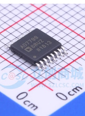 原装正品 AD7799BRUZ-REEL TSSOP-16 24位Σ-Δ模数转换器(ADC)