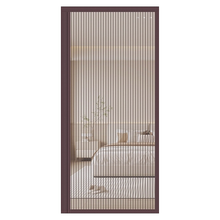 金刚网全磁条防蚊门帘磁性家用魔术贴纱窗纱门高档自粘帘隔断侧开