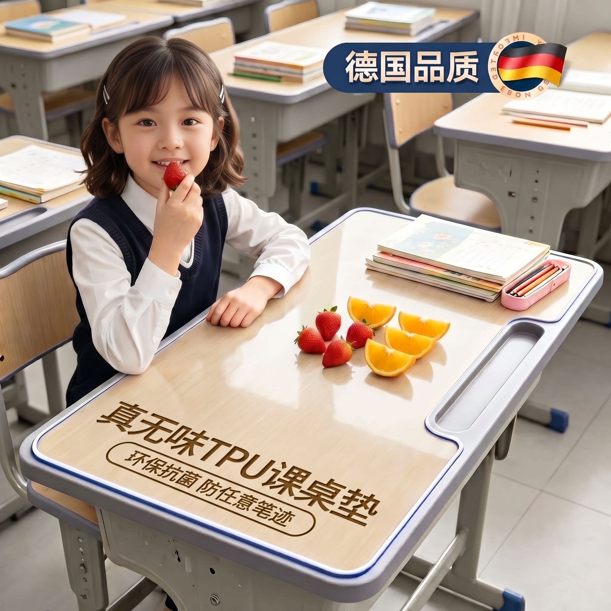 【真无味】环保抗菌TPU桌垫
