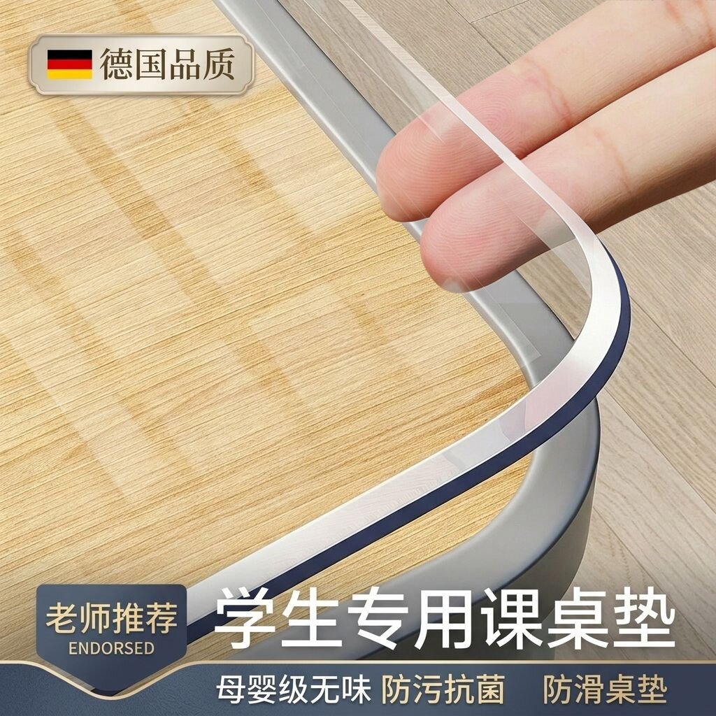 【加厚防滑】环保无味课桌垫
