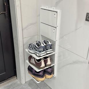 架可折叠多层家用多功能收纳置物架创意备菜板新款 免打孔壁挂式 鞋