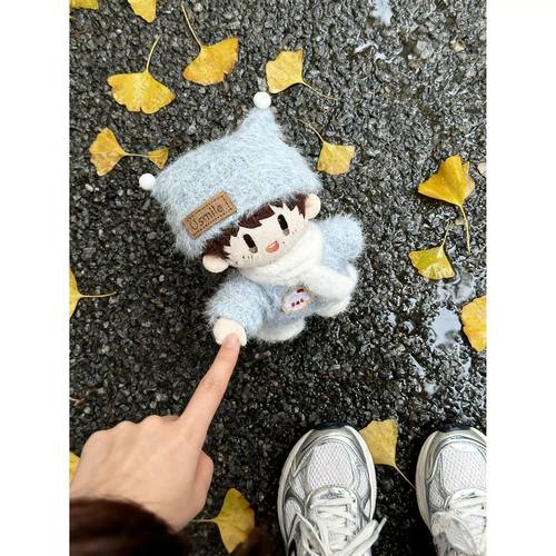 周可可10cm娃衣周深棉花娃娃可爱毛绒衣服公仔替换装新款全套原创