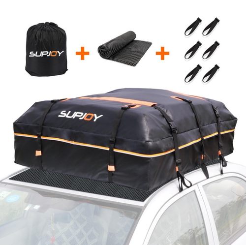 疯狂白熊汽车行李包防水防晒收纳袋通用款车顶包旅行收纳袋行李箱