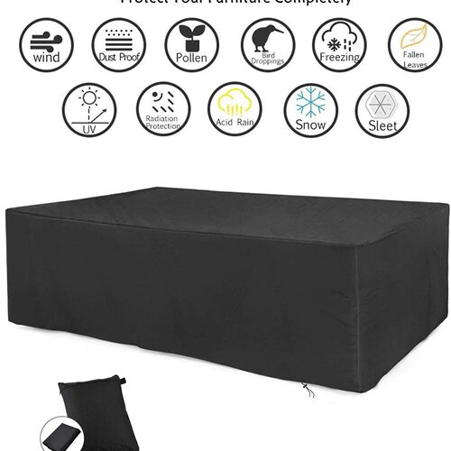跨境热销牛津布户外花园防水家具桌子罩Outdoor Furniture Cover