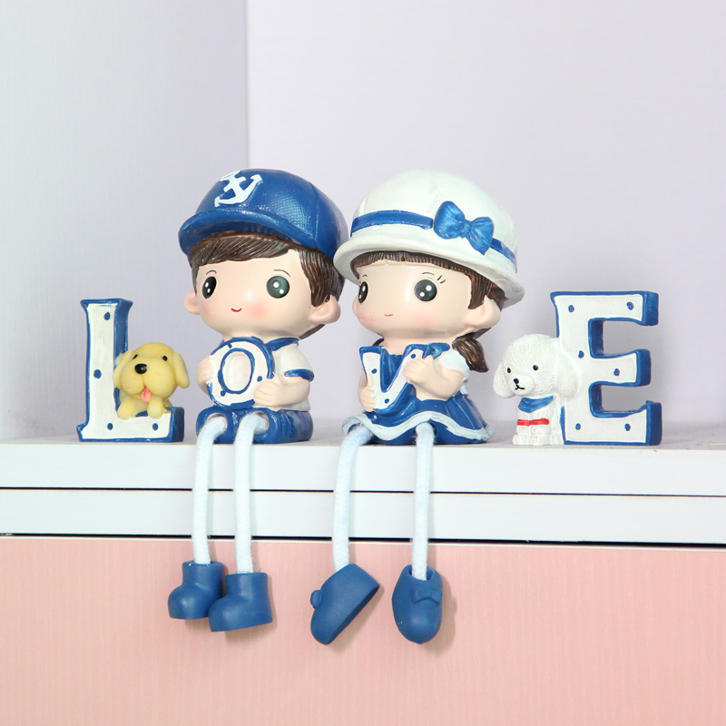 家居装饰品树脂工艺品搁板海军