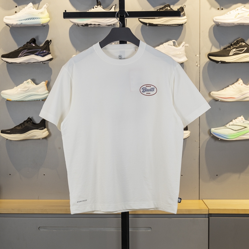 李宁短袖男子冰感舒适短袖T恤