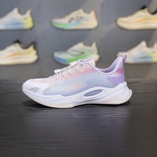 李寧男女大童休閑鞋 新款 暗夜精靈5減震回彈運動鞋 YKCV138 2025秋季