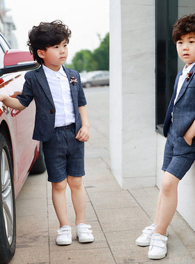 花童礼服男孩男童马甲马甲套装