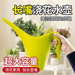 家用长嘴浇花壶浇水壶塑料洒水壶