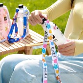 保温杯挂绳水杯矿泉水背带水瓶饮料瓶儿童奶瓶大人杯套旅游斜挎绳