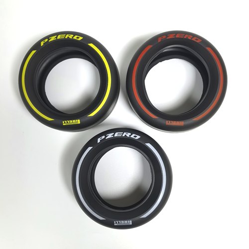 兼容乐高印刷倍耐力轮胎