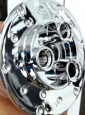 国产35189电镀改装刹车片排插积木散件MOC配件制动外观装饰碟片