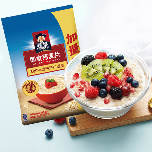 桂格即食经典原味燕麦片