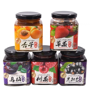 新疆正宗伊犁果酱杏子树莓草莓吐司涂抹酱250g包邮