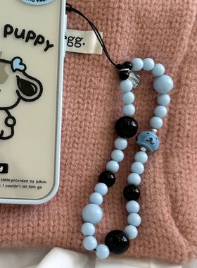 Tomatoes|原创*小狗系列*彩色 串珠ins风手机挂链相机ccd挂绳