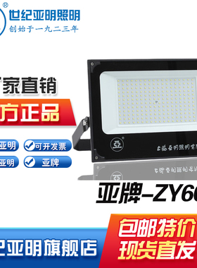 上海世纪亚明LED投光灯IP65防水亚牌ZY609射灯20W50W100W150W200W