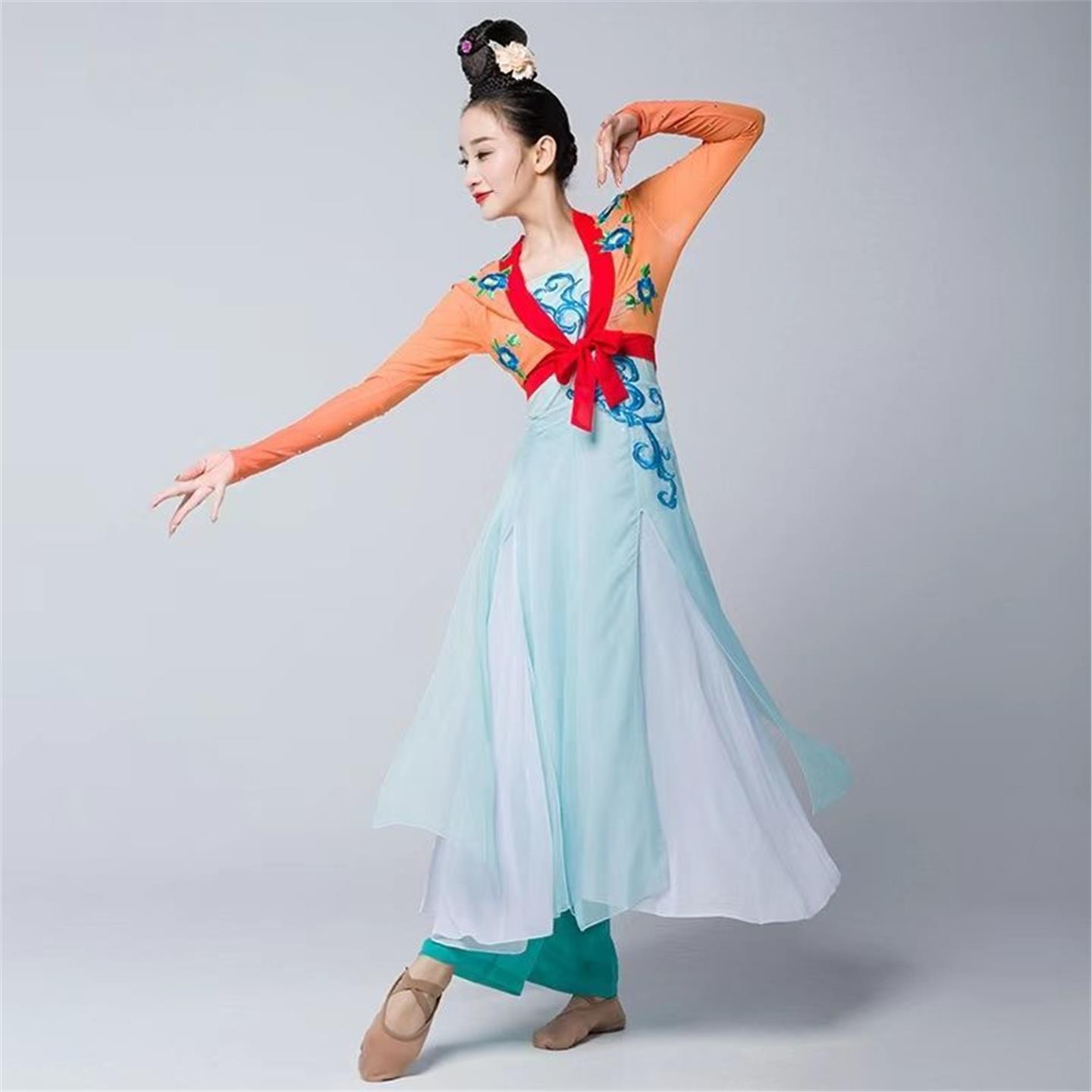 古典舞艺考演出服桃李杯独舞天涯共此时同款舞蹈服汉唐练功表演服