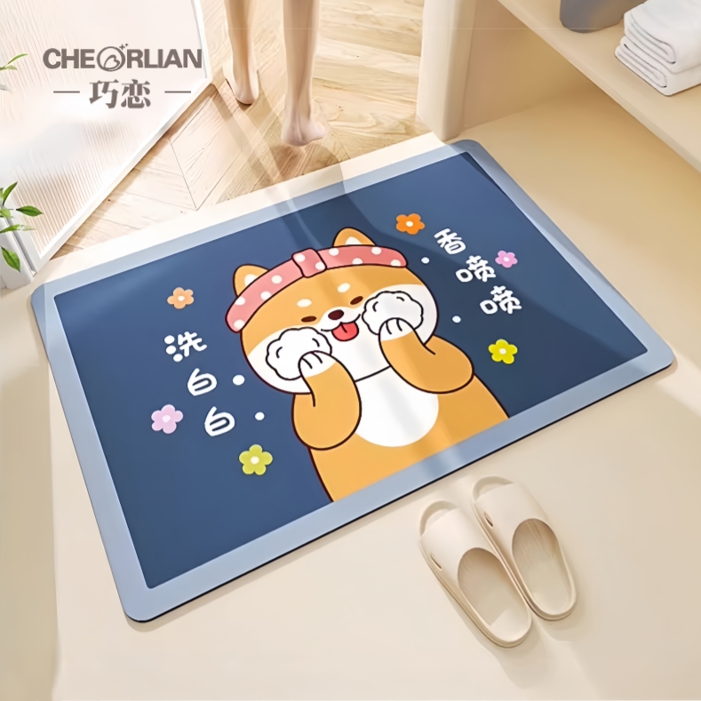 浴室门垫吸水防滑耐磨耐脏地垫