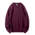 Round Neck Style-Burgundy