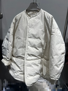 2025秋冬宽松女设计感小众卷边个性洋气小众纯色休闲羽绒服外套