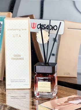 新款UTA高级木盖无火香薰家用卧室持久留香酒店宾馆除异味清新剂