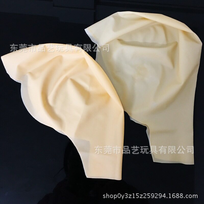 乳胶光头头套强免剃头晚会表演化妆面具cosplay和尚尼姑演出道具