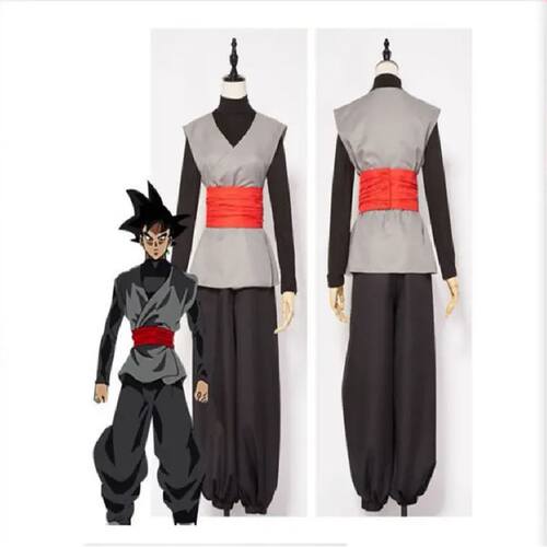 龙珠超扎马斯cosplay服装 日系动漫服万圣节演出服黑悟空套装